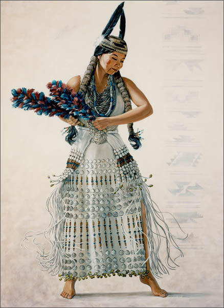 Native American Art - Feather Dancer