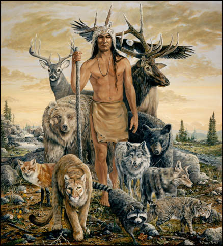 Native American Art - Once We Were One